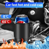 2 In1 Car Heating Cooling Cup 12V Smart Car Cup Holder Digital Temperature Display Drink Cup Warmer Cooler Mini Car Refrigerator - Nextronix.UK