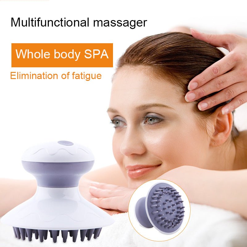 Portable Electric Waterproof Head Scalp Massager - Nextronix.UK