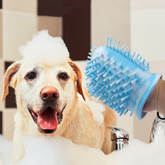 2 In 1 Dog Paw Cleaner Cup Soft Pet Dog Foot Cleaning Washer Brush Cup Portable Pet Foot Washer Paw Clean Brush Foot Cleaning Bucket Pet Products - Nextronix.UK
