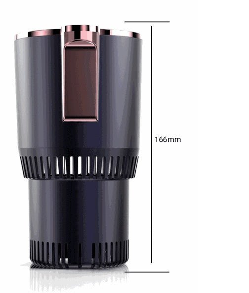 2 In1 Car Heating Cooling Cup 12V Smart Car Cup Holder Digital Temperature Display Drink Cup Warmer Cooler Mini Car Refrigerator - Nextronix.UK