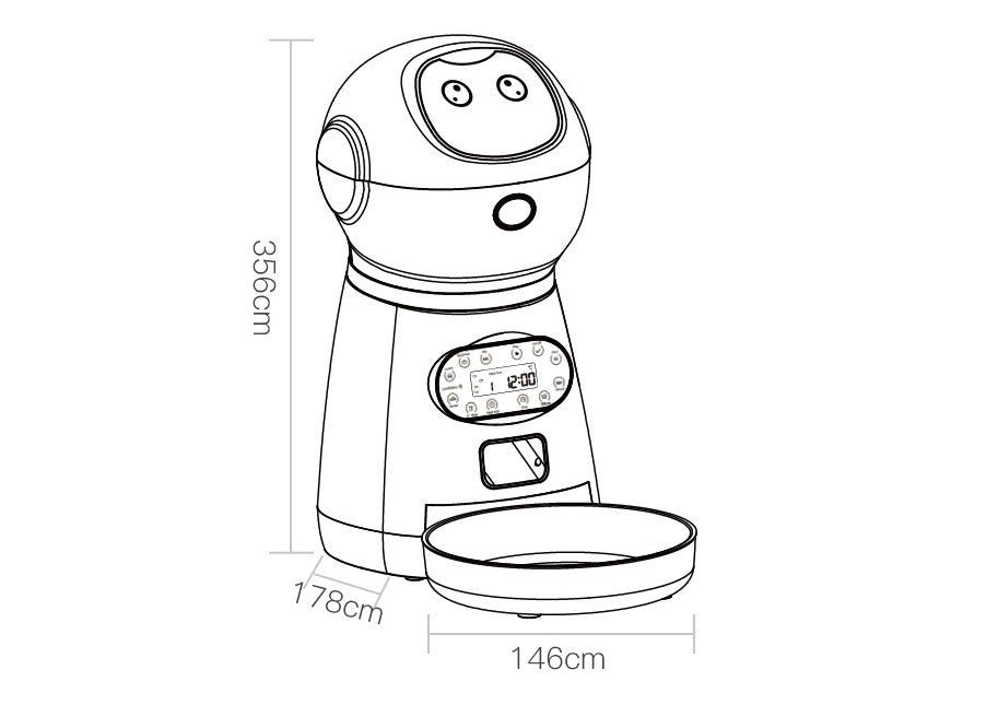 Automatic pet feeder - Nextronix.UK