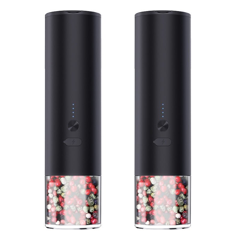 Electric Food Corn Soybean Salt And Pepper Grinder Mill Machine Rechargeable Electric Pepper And Salt Grinder Set With LED Kitchen Gadgets - Nextronix.UK