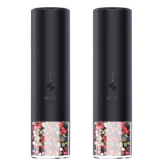 Electric Food Corn Soybean Salt And Pepper Grinder Mill Machine Rechargeable Electric Pepper And Salt Grinder Set With LED Kitchen Gadgets - Nextronix.UK