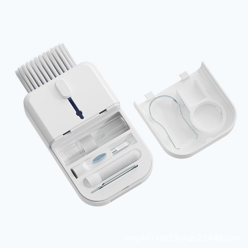 Portable 11 In 1 Multifunctional Cleaning Kit Computer Keyboard Cleaner Phone Screen Clean Tools Earphone Clean Brush With Storage Box - Nextronix.UK