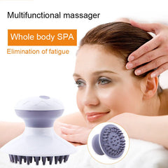 Portable Electric Waterproof Head Scalp Massager - Nextronix.UK
