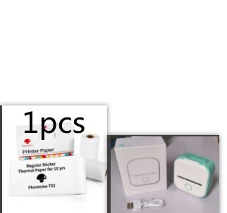 Portable Mini Thermal Label Printer Home Photo Printer Student Wrong Question Printer Bluetooth - compatible Mini Label Printer - Nextronix.UK