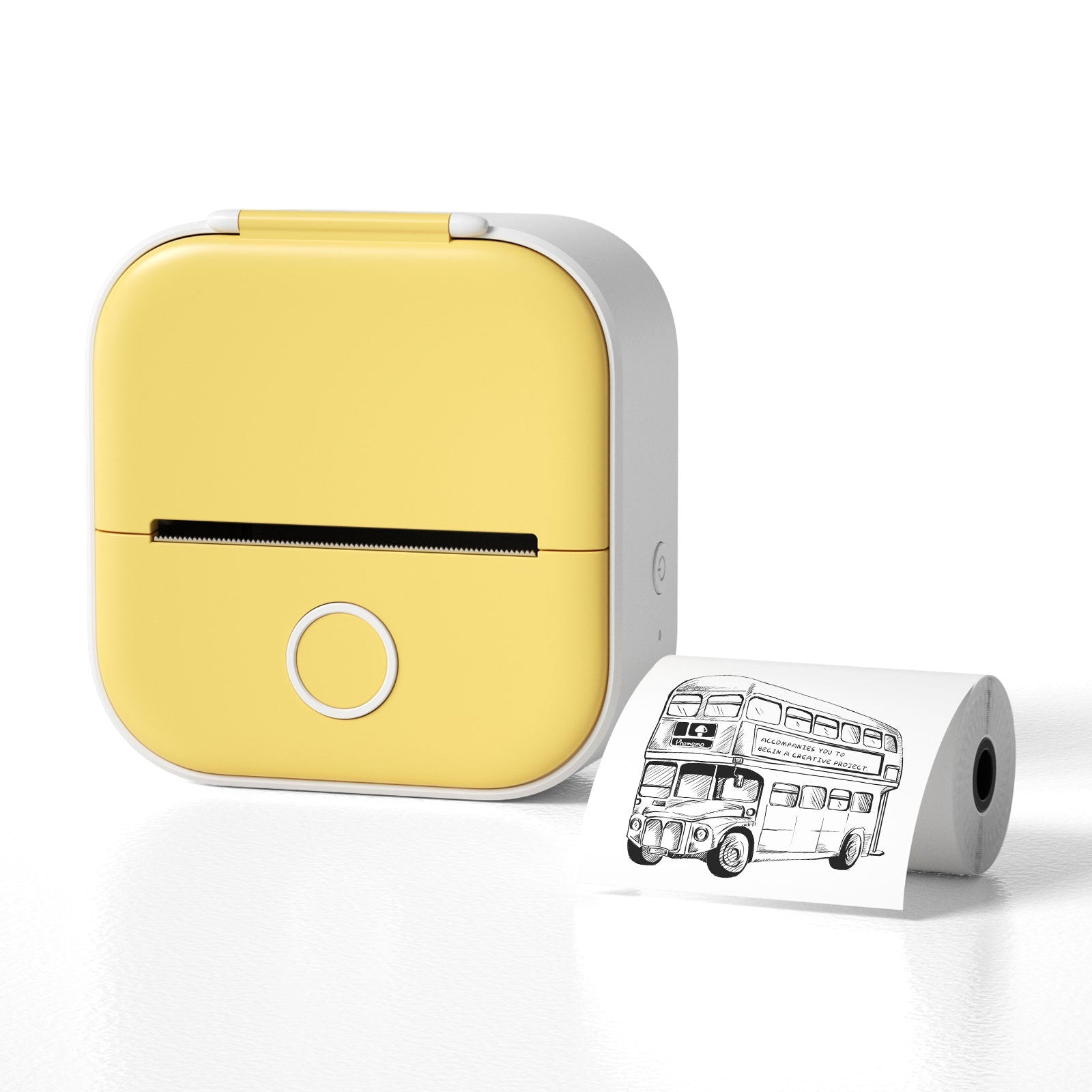 Portable Mini Thermal Label Printer Home Photo Printer Student Wrong Question Printer Bluetooth - compatible Mini Label Printer - Nextronix.UK