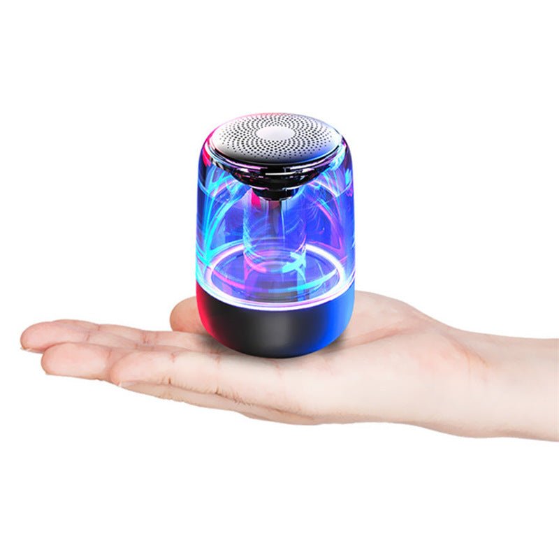 Portable Speakers Bluetooth Column Wireless Bluetooth Speaker Powerful Bass Radio with Variable Color LED Light - Nextronix.UK