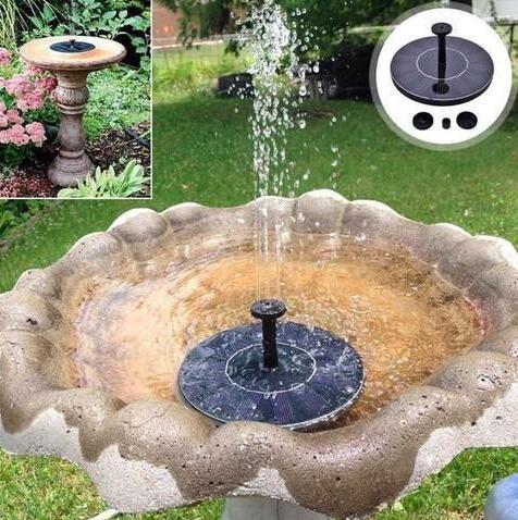 Solar Water Mercury Garden Miniature Floating Fountain - Nextronix.UK