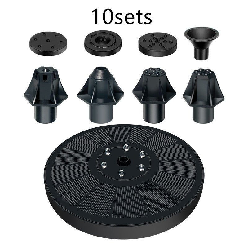 Solar Water Mercury Garden Miniature Floating Fountain - Nextronix.UK