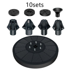 Solar Water Mercury Garden Miniature Floating Fountain - Nextronix.UK