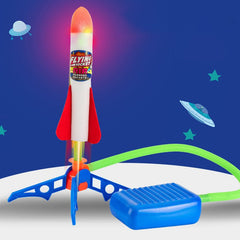 Street Stall Hot Product Outdoor EVA Foam Cotton Foot Rocket Launcher Toy Child Interaction Safety Sports Toys - Nextronix.UK